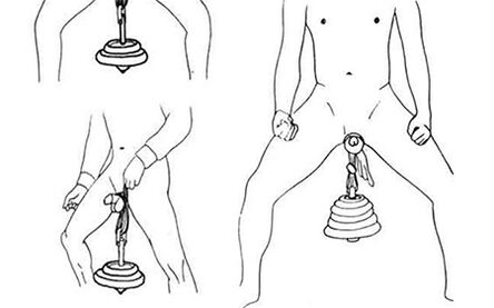 Hanging load to a member to rise